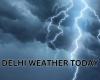 A Delhi è probabile che si verifichino piogge leggere e temporali domenica