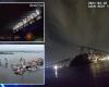 Le reazioni al crollo del Baltimora Key Bridge catturate per la prima volta, come mostrano le riprese della telecamera