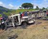 Rivolta contro l’esercito nel Cauca: la comunità ha bruciato due veicoli