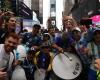 Video: la bandiera argentina e “tanti auguri a Messi” nel cuore di Time Square a New York :: Olé
