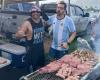 Gli argentini fanno l’anteprima fuori dallo stadio tra barbecue, cumbia e fernet